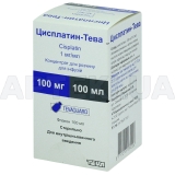 Цисплатин-Тева концентрат для розчину для інфузій 1 мг/мл флакон 100 мл, №1