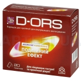 D-ORS порошок для приготовления сусп. для внутреннего применения пакетик, №20