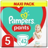 ПОДГУЗНИКИ-ТРУСИКИ ДЕТСКИЕ PAMPERS PANTS junior (12-17 кг), №42