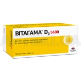 ВІТАГАМА® D3 5600 таблетки, №50