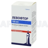 Левофтор розчин для інфузій 5 мг/мл флакон 100 мл, №1