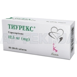 Тиурекс® таблетки 12.5 мг блістер, №90