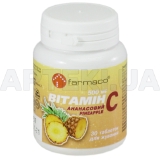 Вітамін C ананас таблетки жувальні 500 мг, №30