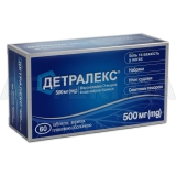 Детралекс таблетки, покрытые пленочной оболочкой 500 мг блистер, №60