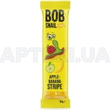 КОНФЕТЫ ФРУКТОВО-ЯГОДНЫЕ СТРАЙПС BOB SNAIL (УЛИТКА БОБ) 14 г яблоко-банан, №1