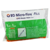ШПРИЦ ІН'ЄКЦІЙНИЙ ІНСУЛІНОВИЙ ОДНОРАЗОВОГО ЗАСТОСУВАННЯ BD MICRO-FINE™ PLUS U-100 1 мл з голкою 0,33 мм (29 G) х 12,7 мм, №10