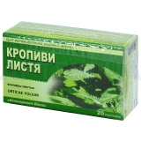 Кропиви листя листя 1.5 г фільтр-пакет, №20