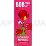 МАРМЕЛАД НАТУРАЛЬНЫЙ BOB SNAIL (УЛИТКА БОБ) 27 г Груша-Малина-Свекла, №1