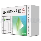 Цикотин® ІС таблетки, вкриті плівковою оболонкою 1.5 мг блістер, №100