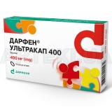 Дарфен® Ультракап 400 капсулы мягкие 400 мг блистер, №10